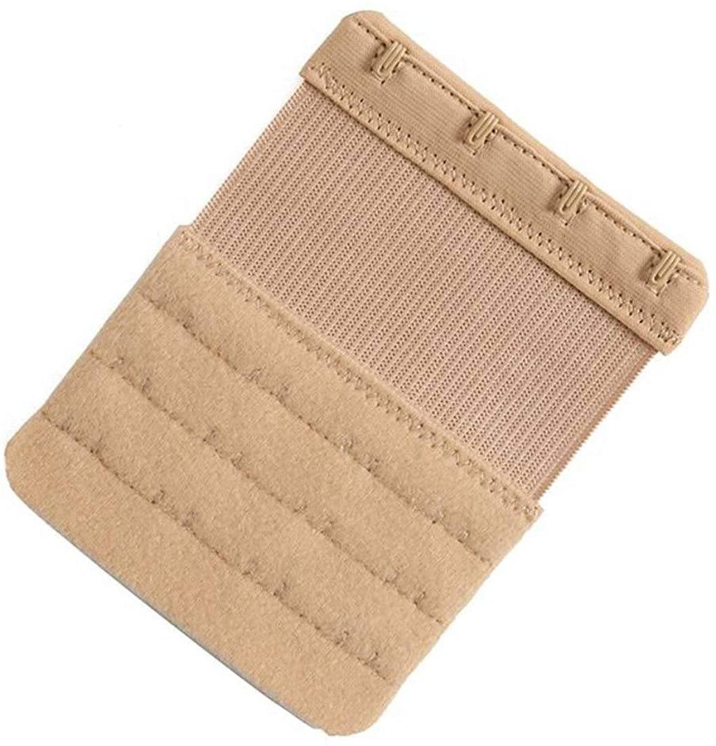 SAMGU Women's Bra Extenders 2 Hook / 3 Hook / 4 Hook / 5 Hook / 6 Hook, Soft Stretchy Back Bra Extension Strap