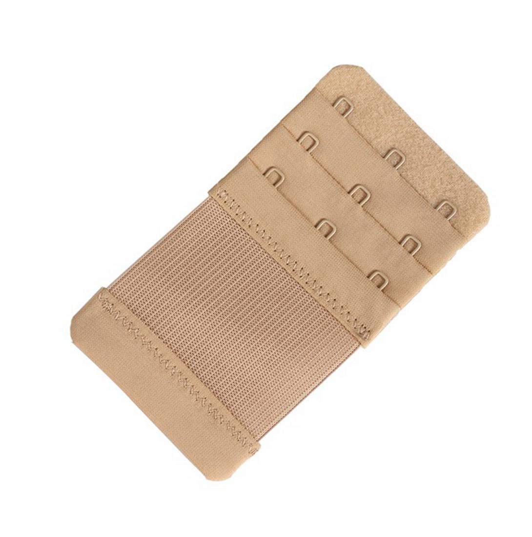 SAMGU Women's Bra Extenders 2 Hook / 3 Hook / 4 Hook / 5 Hook / 6 Hook, Soft Stretchy Back Bra Extension Strap