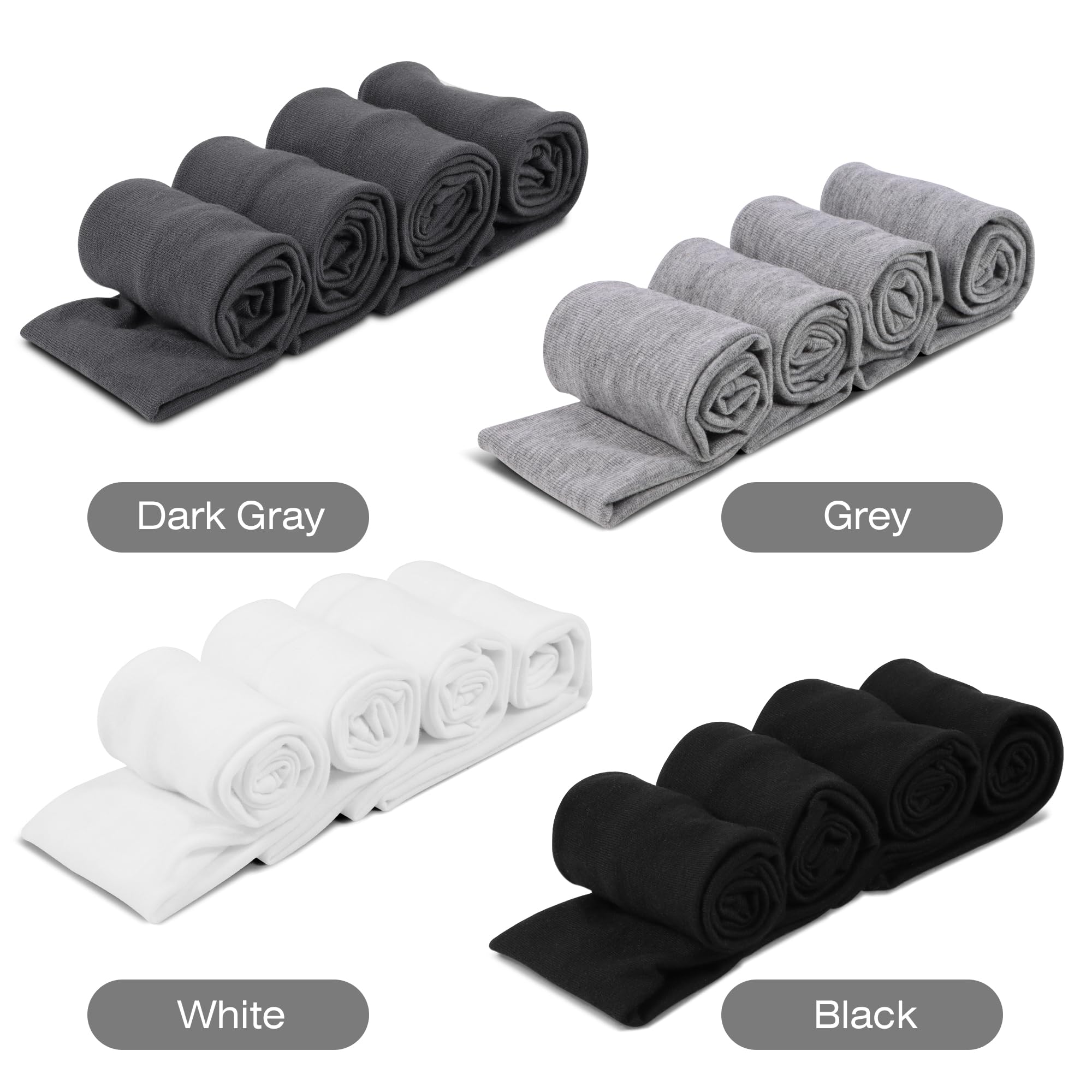 Headbands for Women – 16Pcs Cotton Cloth Headbands for Women's Hair Accessories, Non-Slip Sports Headband Bands & Hair Ties, Soft Fabric for Yoga, Running, Workout
