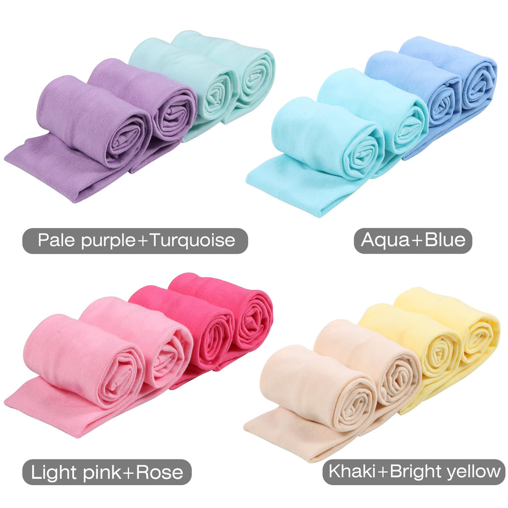 Headbands for Women – 16Pcs Cotton Cloth Headbands for Women's Hair Accessories, Non-Slip Sports Headband Bands & Hair Ties, Soft Fabric for Yoga, Running, Workout