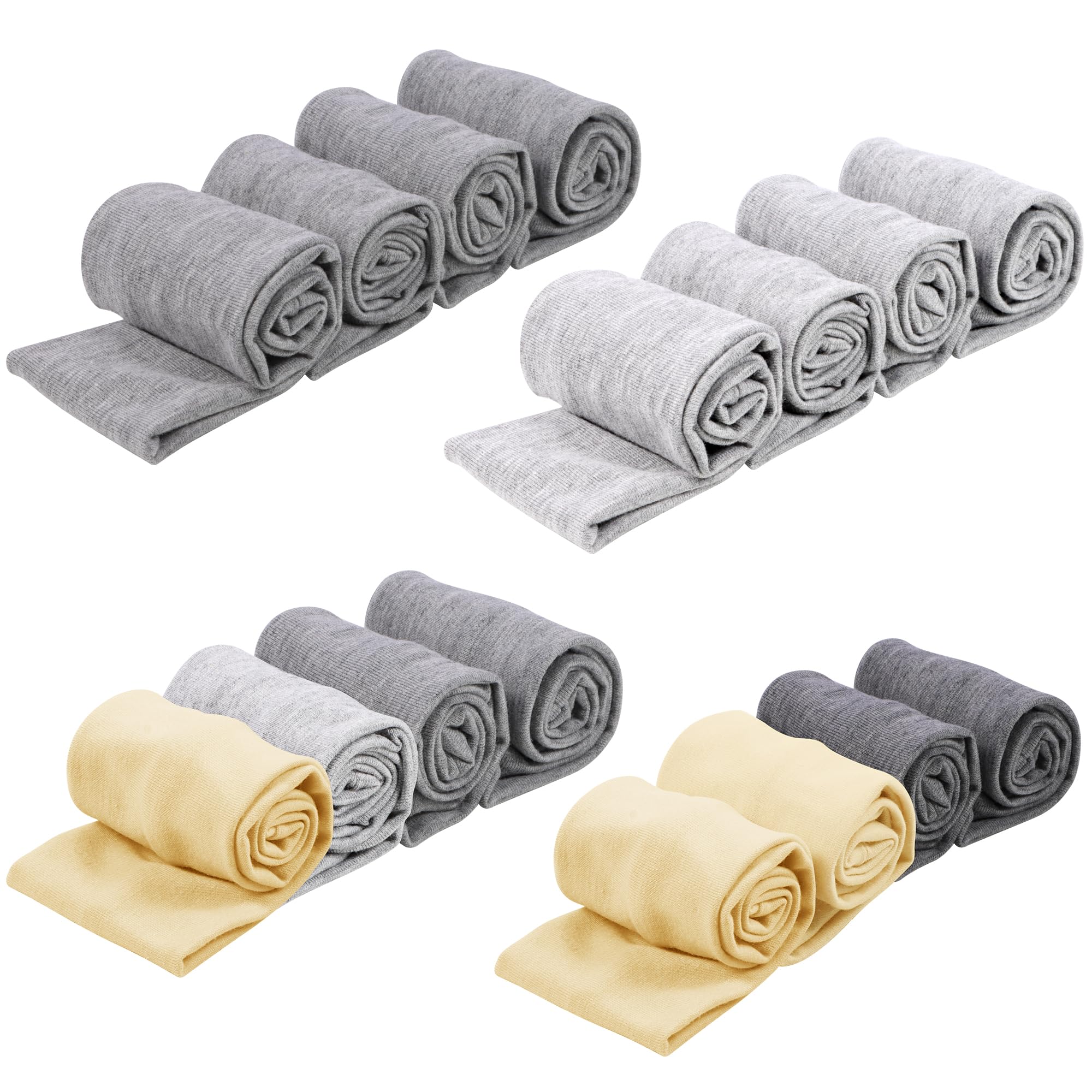 Headbands for Women – 16Pcs Cotton Cloth Headbands for Women's Hair Accessories, Non-Slip Sports Headband Bands & Hair Ties, Soft Fabric for Yoga, Running, Workout
