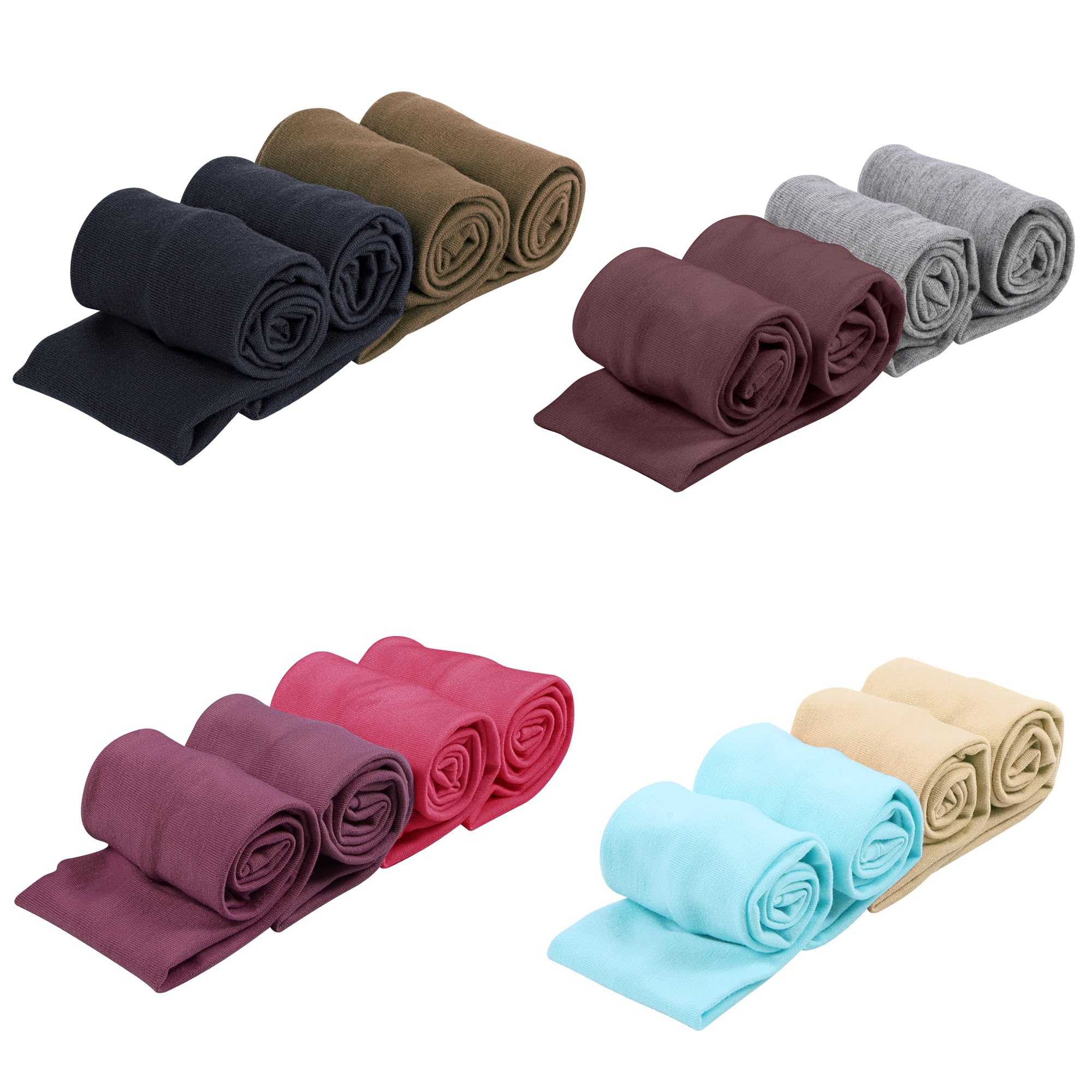Headbands for Women – 16Pcs Cotton Cloth Headbands for Women's Hair Accessories, Non-Slip Sports Headband Bands & Hair Ties, Soft Fabric for Yoga, Running, Workout